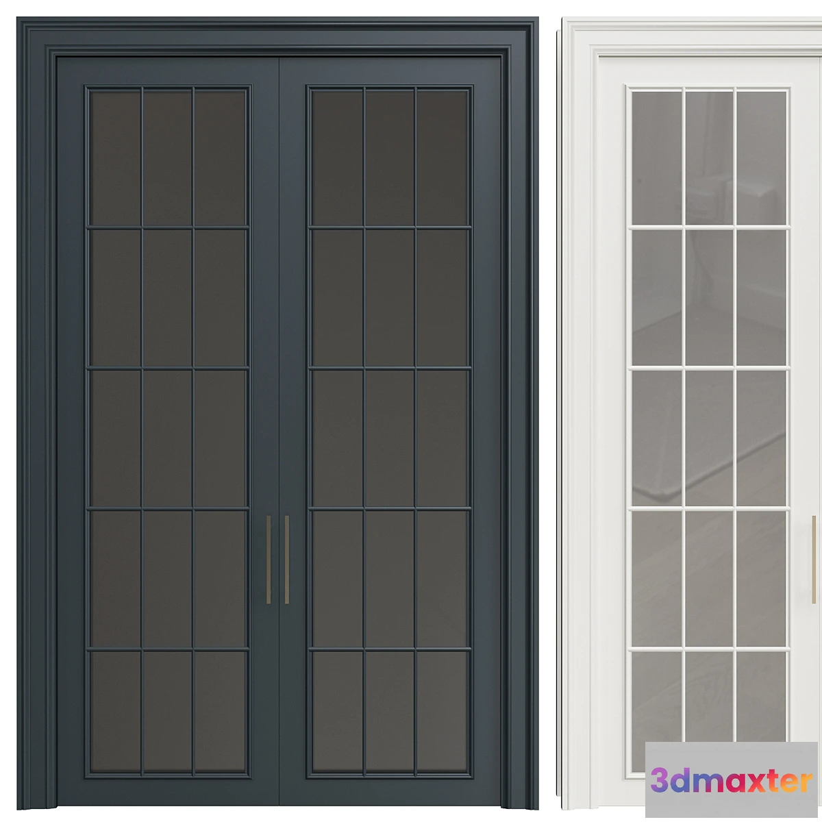 1305435 - Interior Doors 208 3D Max