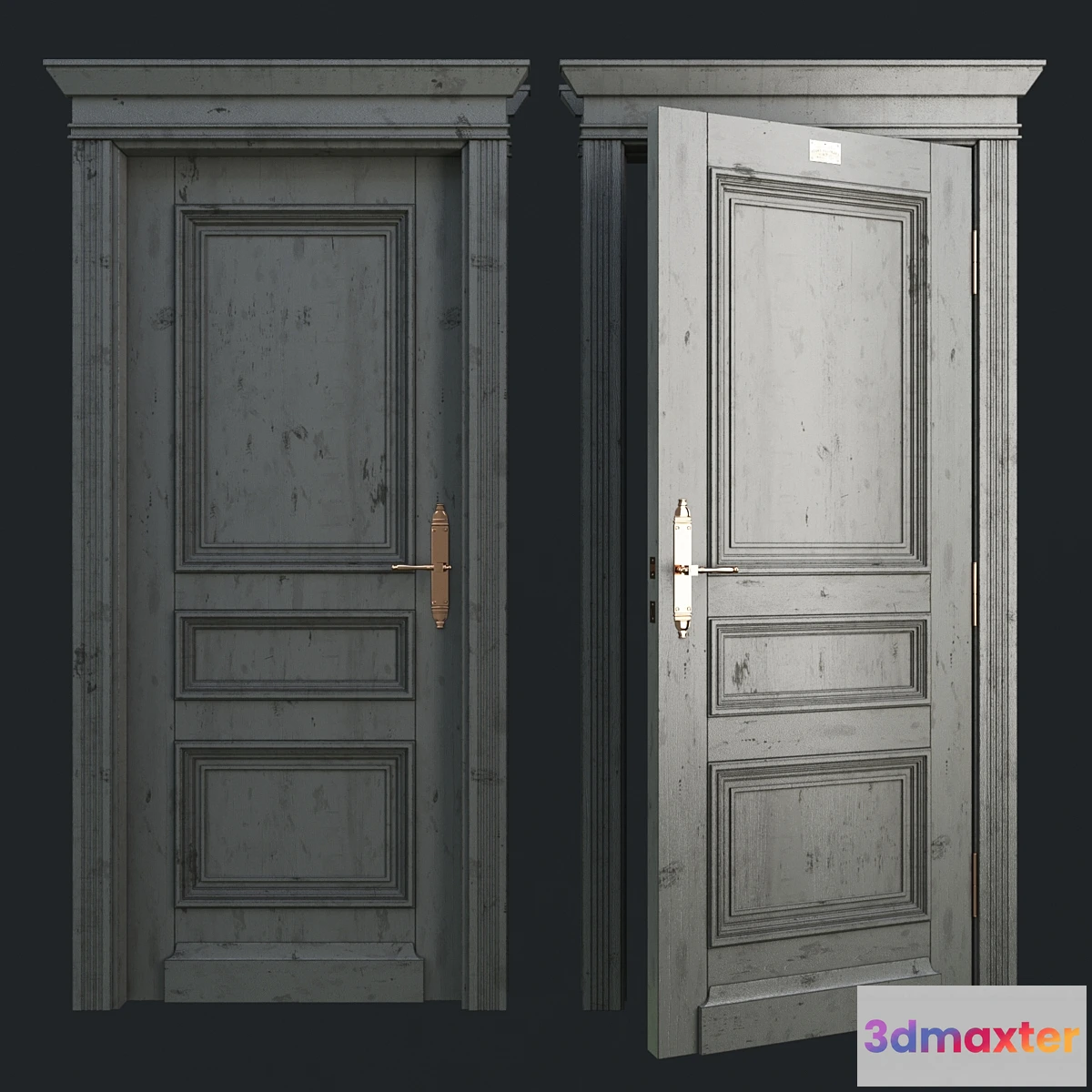 1312757 - French door 2 3D Max