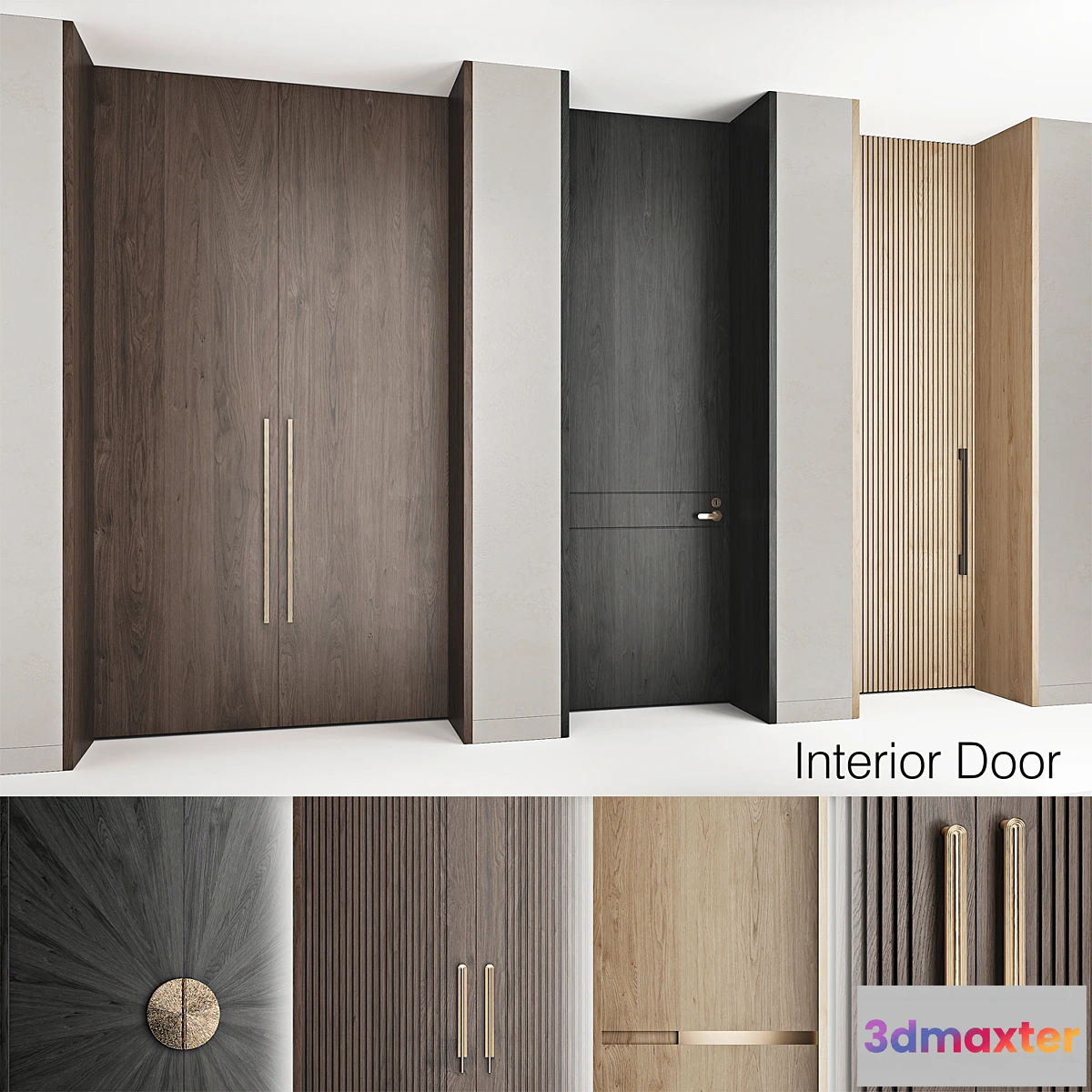 1313502 - Interior Door 022 3D Max