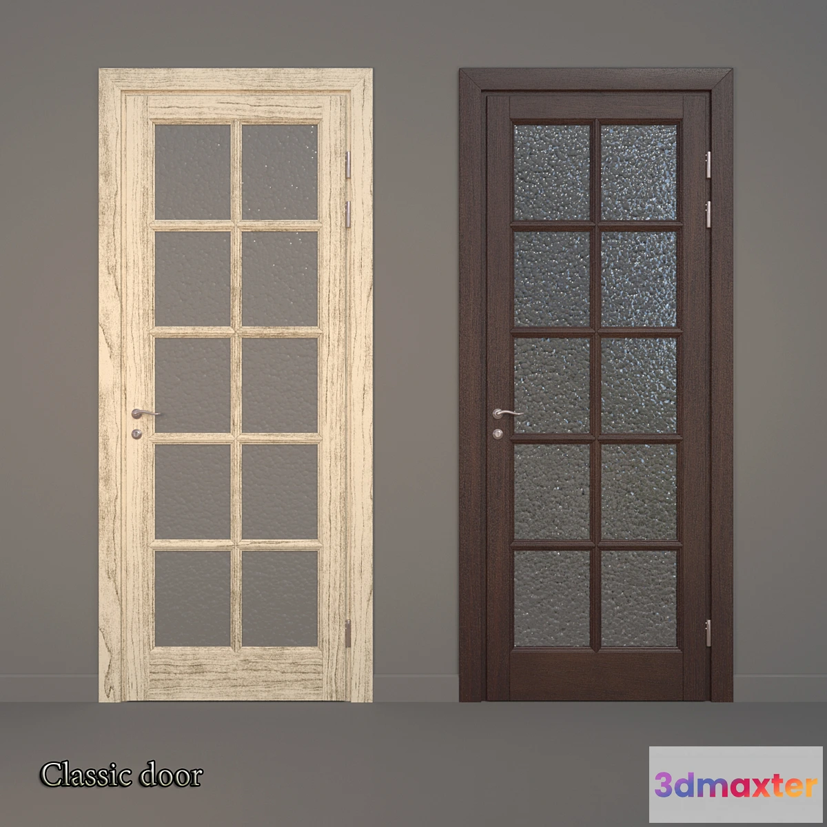 1313797 - Classic Door - No.12 3D Max