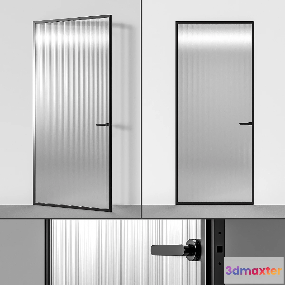 1314694 - Glas Italia interior door 3D Max