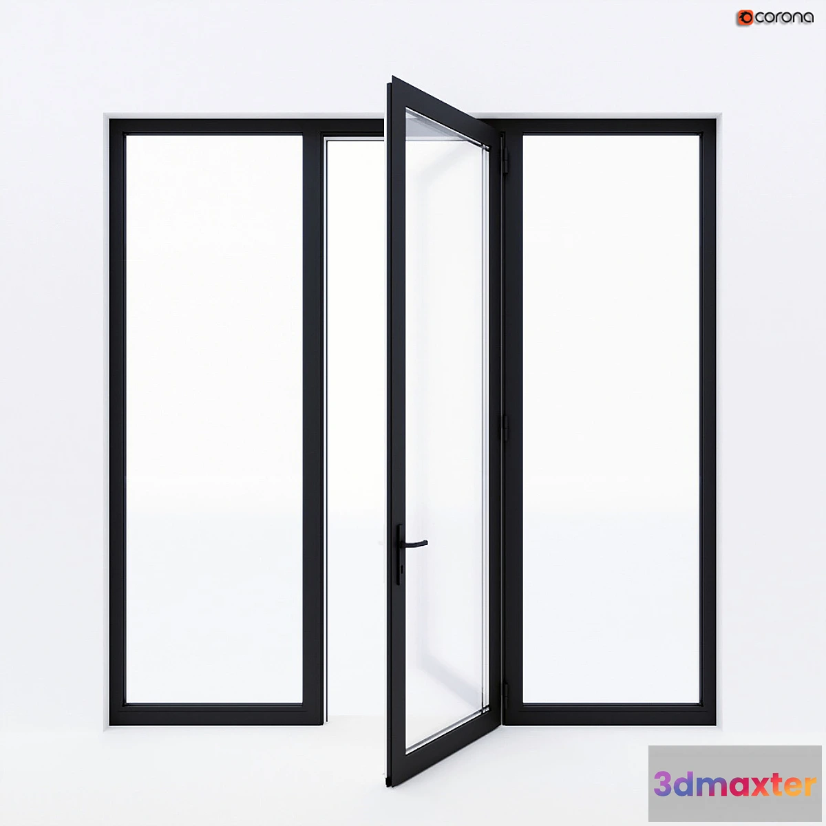 1315255 - Balcony door Alumil - No.4 3D Max