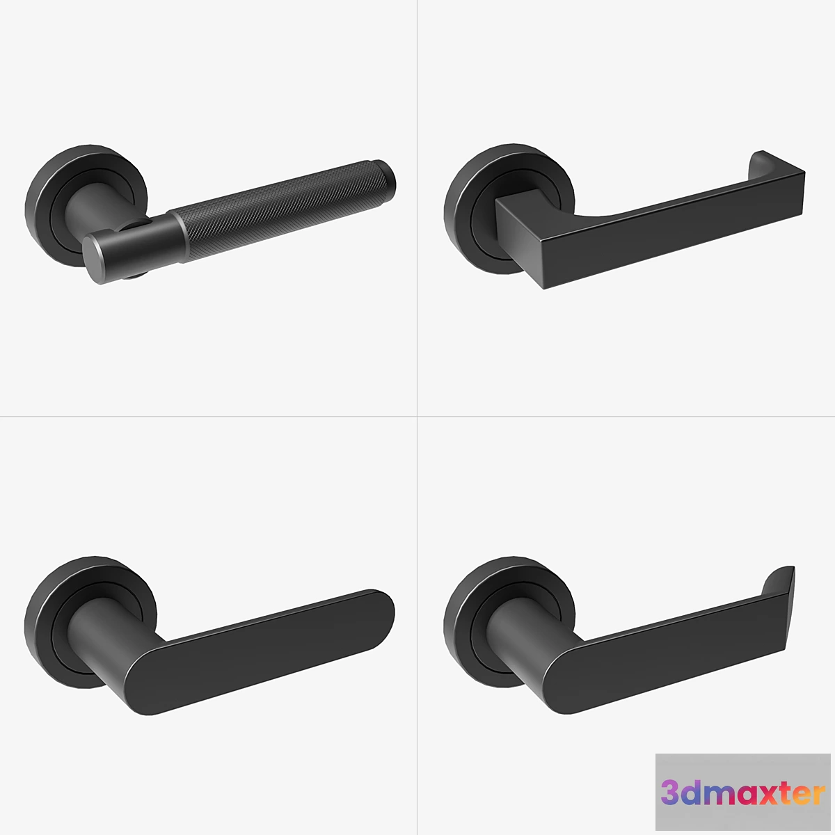 1319553 - Door handles vol.3 3D Max