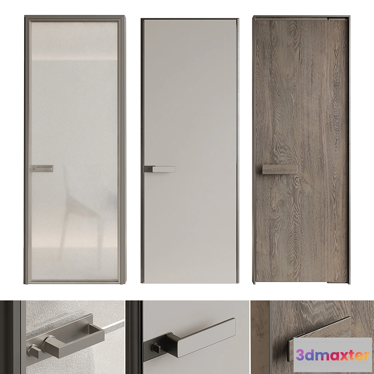 1321007 - Rimadesio door set 1 3D Max