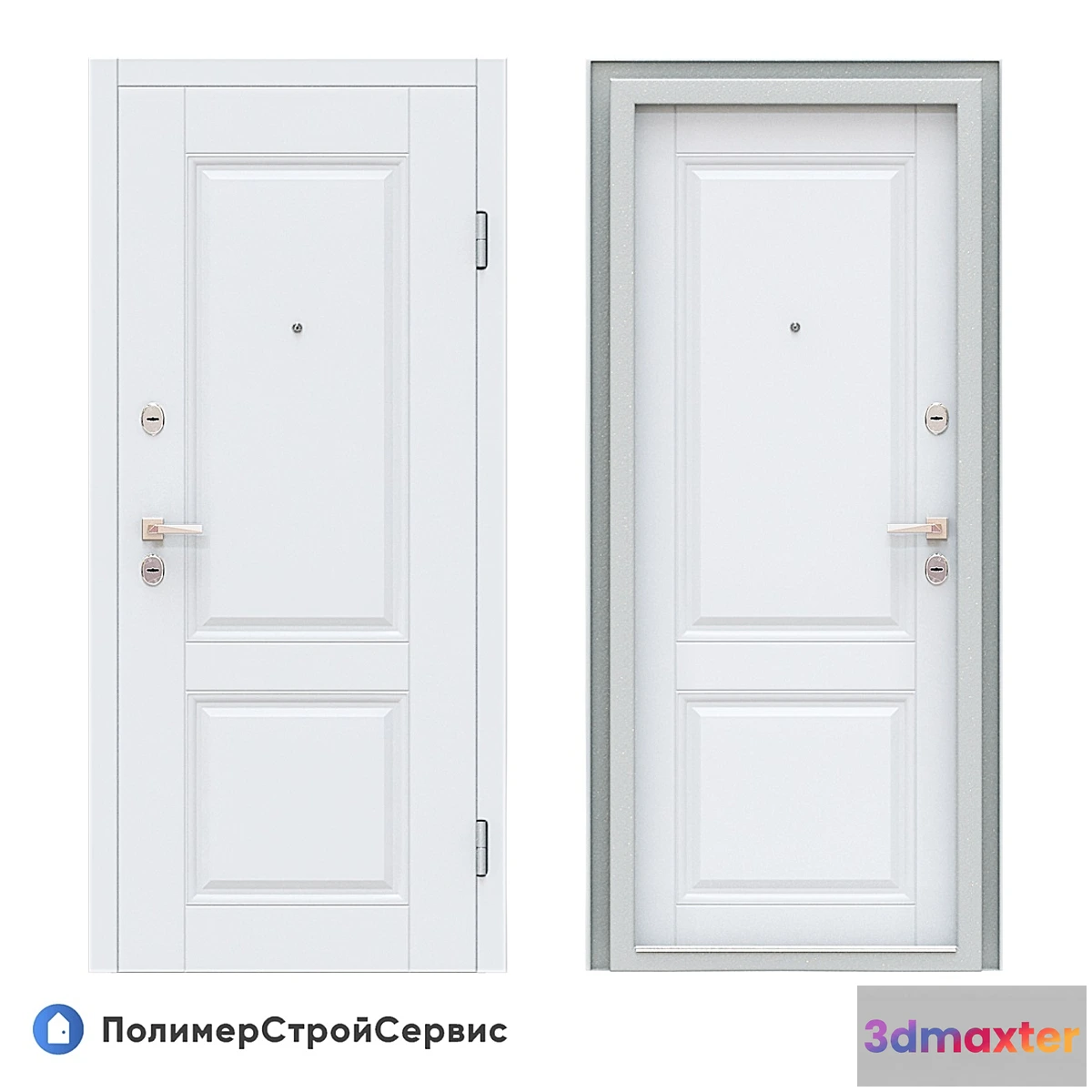 1326422 - OM Entrance door Neoclassic (Vinorite-22) - PSS 3D Max