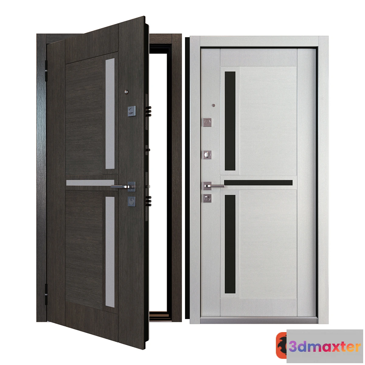 1333494 - Entrance metal door Neoline (SteelGuard) 3D Max