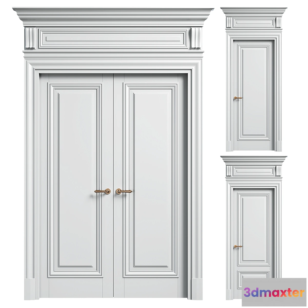 1334527 - Volhovec doors ANTIQUE - No.2 3D Max