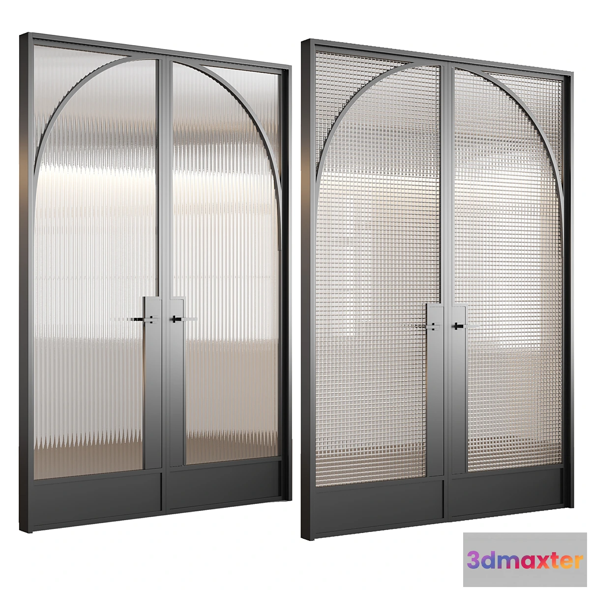 1337155 - Embossed glass doors №3 - No.2 3D Max