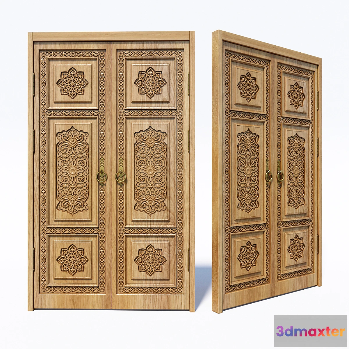 1337794 - Oriental style door 3D Max