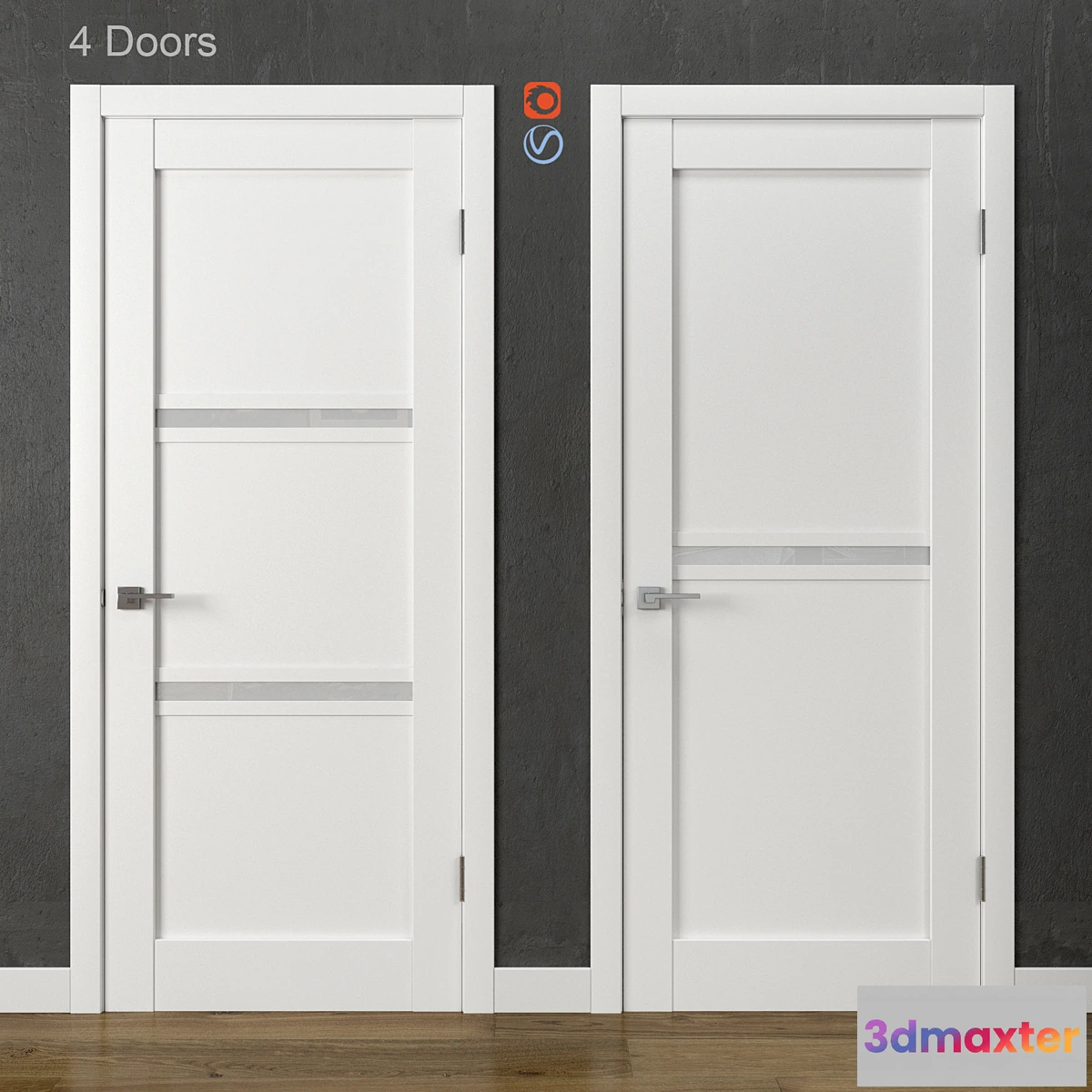 1342112 - Gamma Academy Doors (Part 2) 3D Max