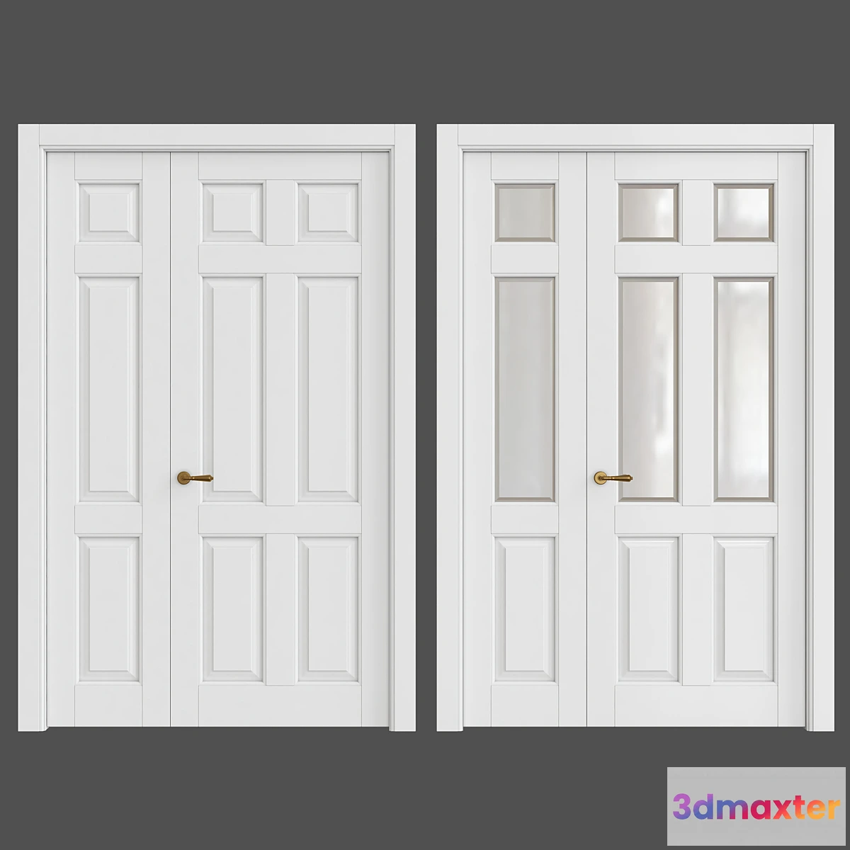 1344965 - Classic interior doors 3D Max