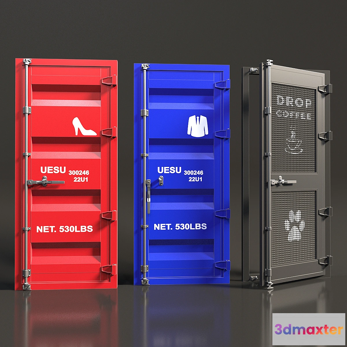 1345019 - Industrial doors - No.2 3D Max