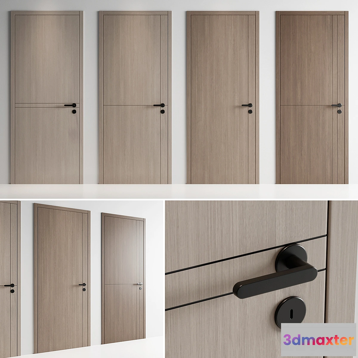 1351959 - Door Set 9 3D Max