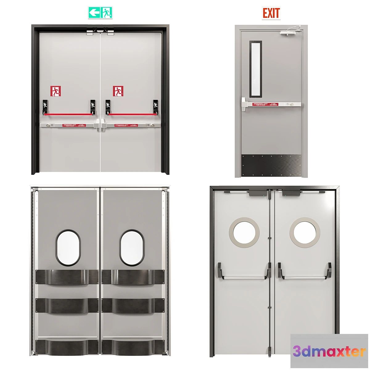 1354098 - Industrial Doors 3D Max