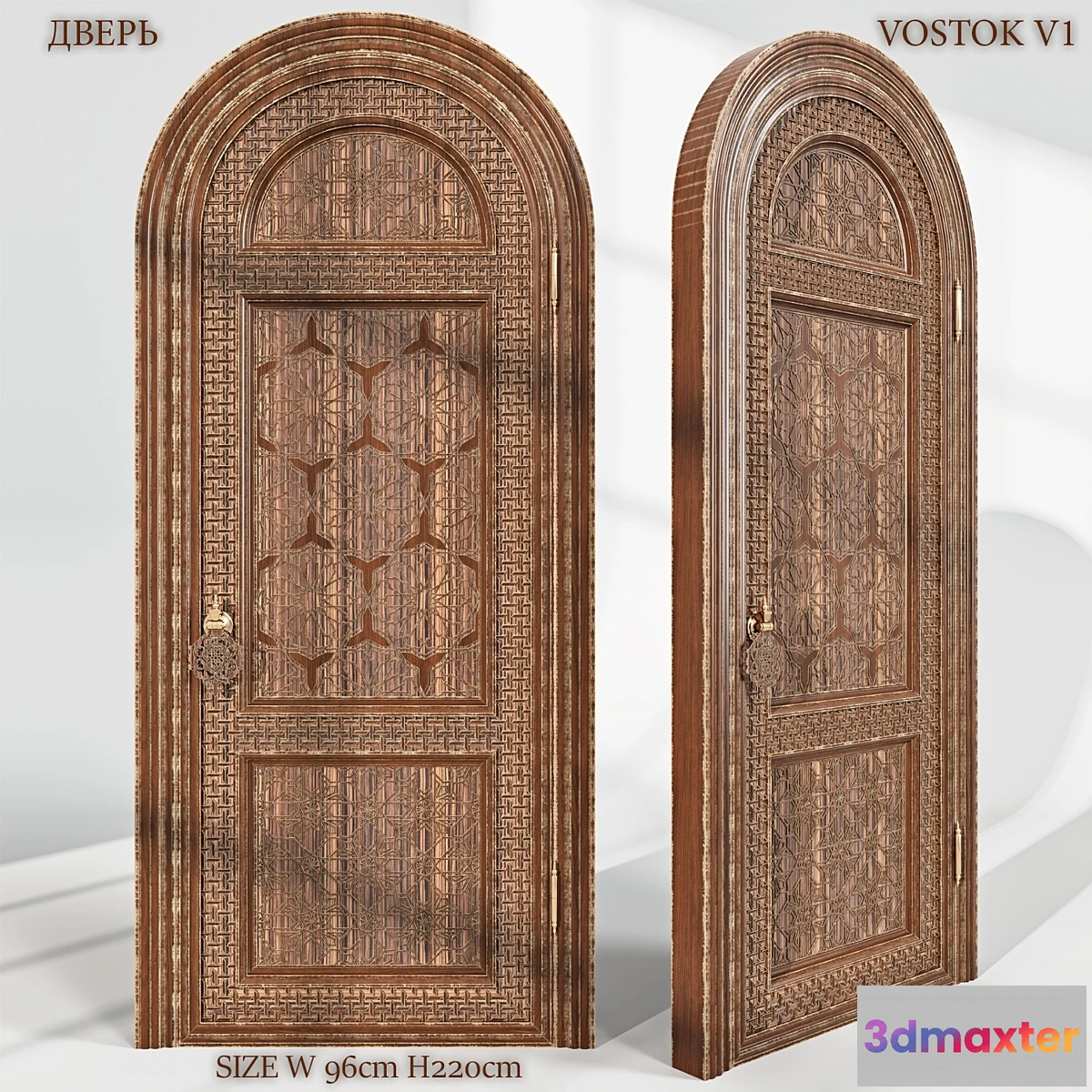 1356157 - Door arched VOSTOK V1 3D Max