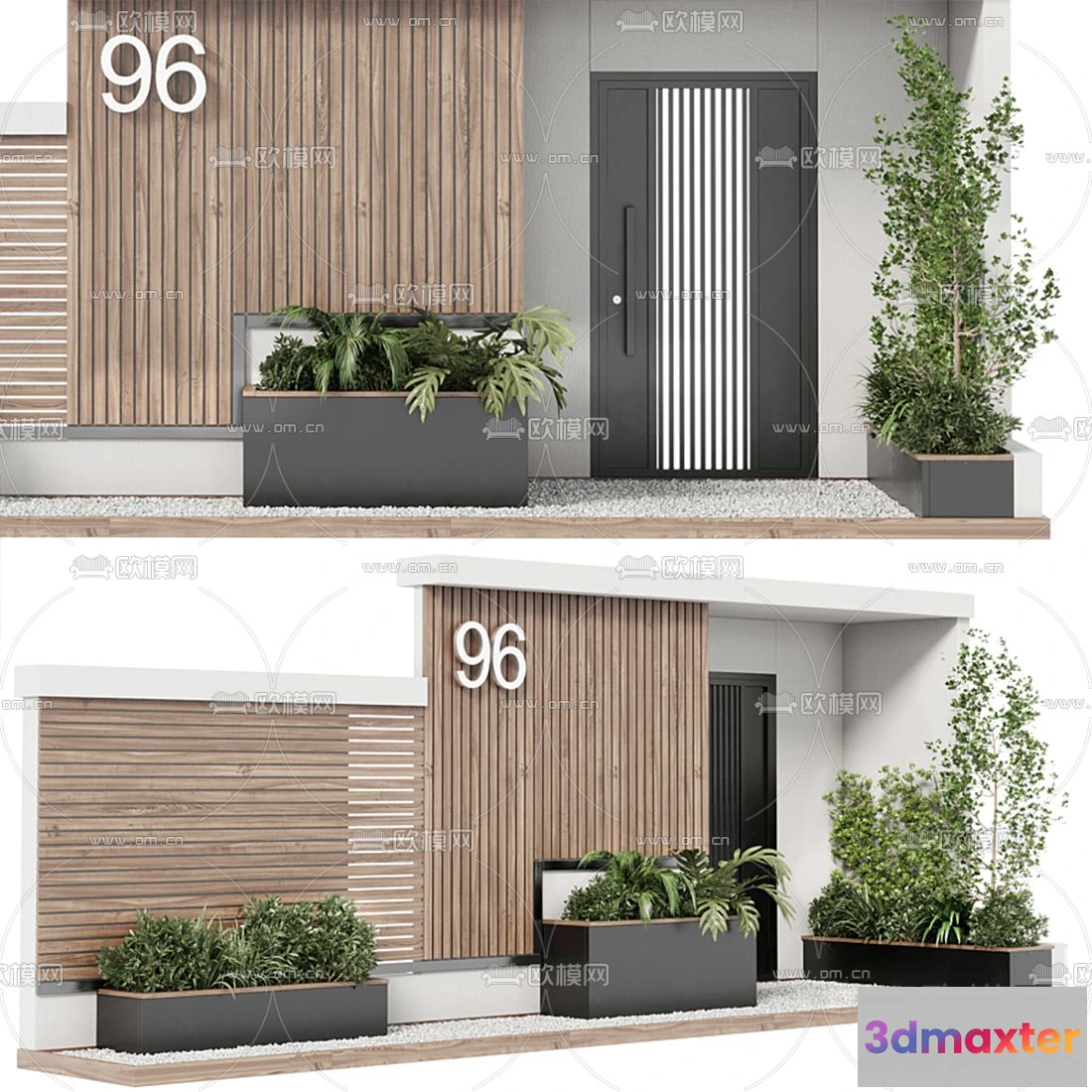 1385983 - Gate 3D Models for Villas - Architecture 3D - 002 3D Max