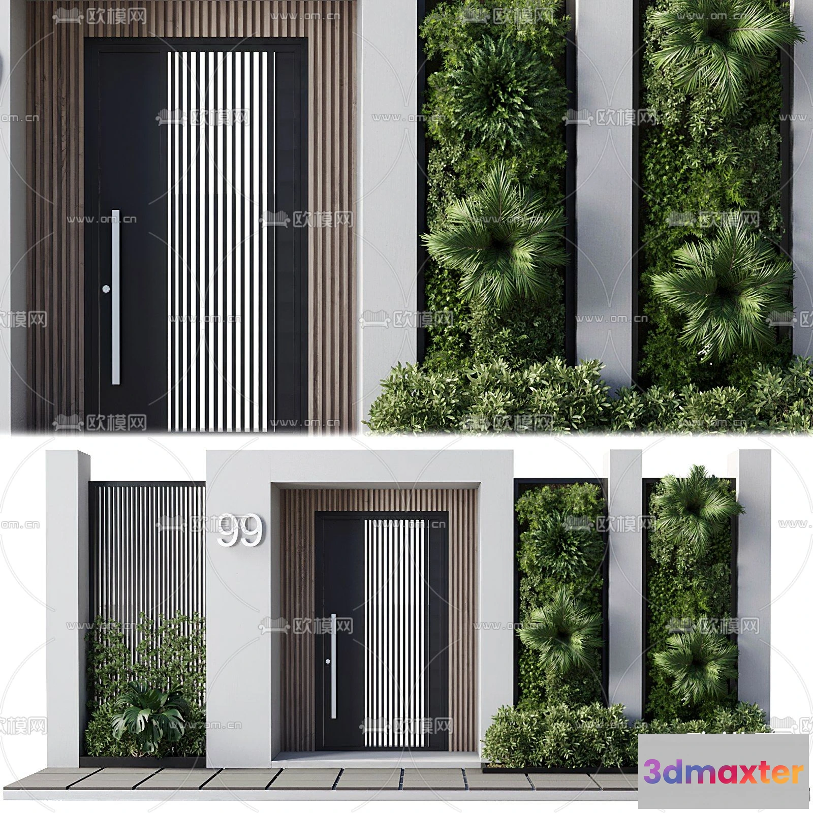 1386245 - Gate 3D Models for Villas - Architecture 3D - 006 3D Max