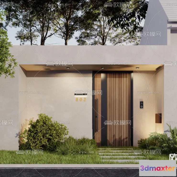 1386905 - Gate 3D Models for Villas - Architecture 3D - 016 3D Max