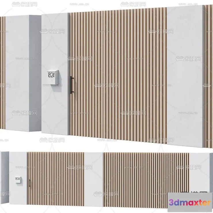 1387097 - Gate 3D Models for Villas - Architecture 3D - 019 3D Max