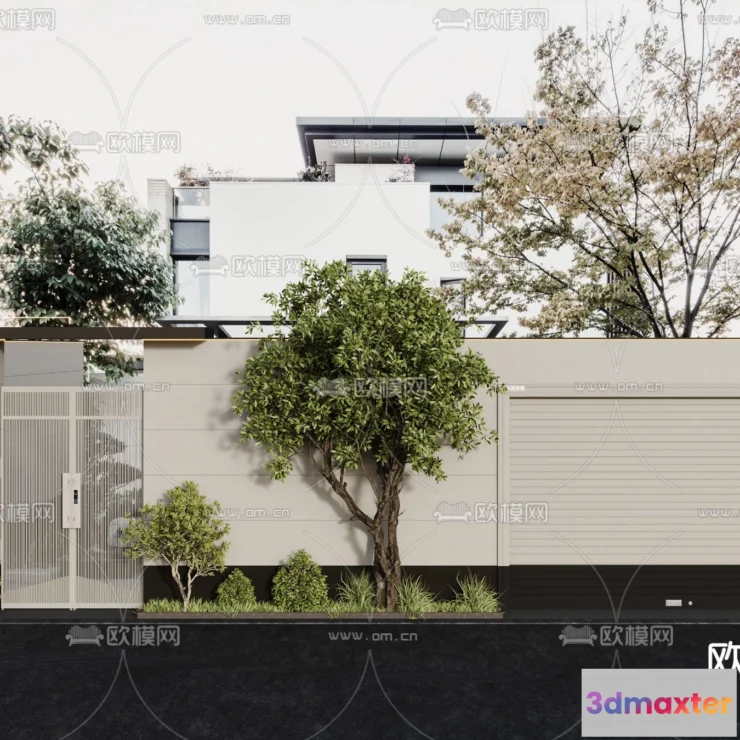 1387893 - Gate 3D Models for Villas - Architecture 3D - 031 3D Max