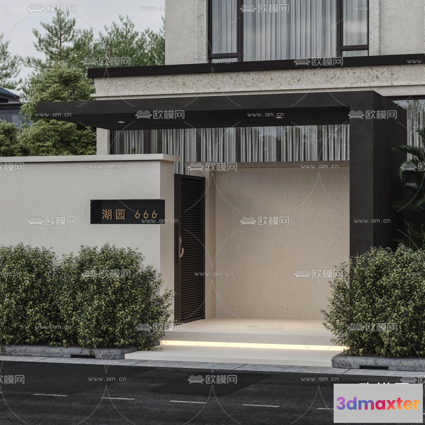 1389558 - Gate 3D Models for Villas - Architecture 3D - 057 3D Max