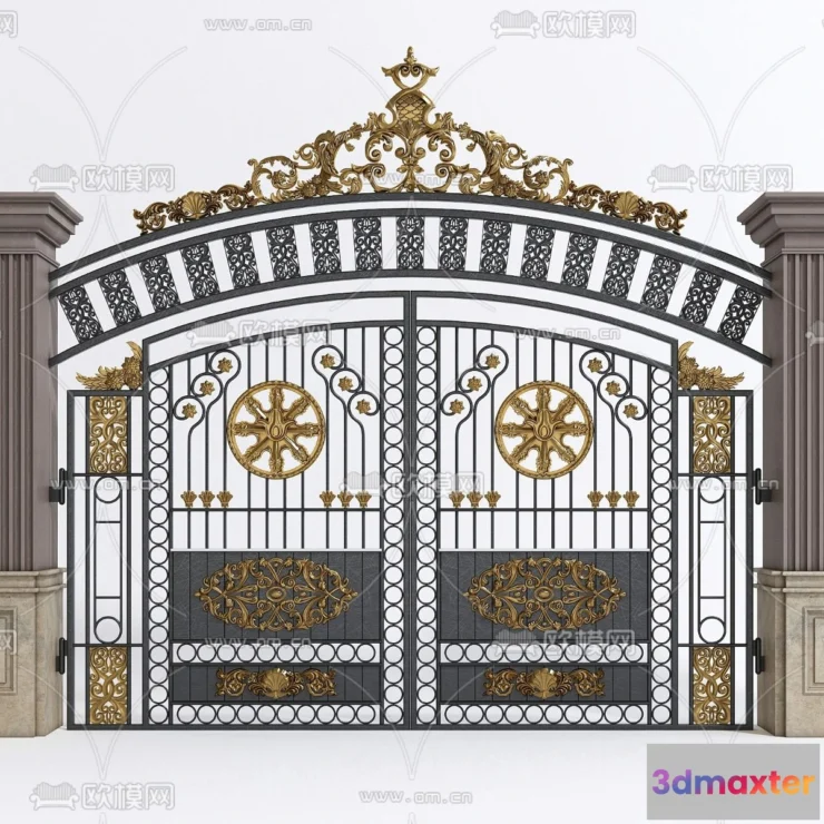 1389681 - Gate 3D Models for Villas - Architecture 3D - 059 3D Max