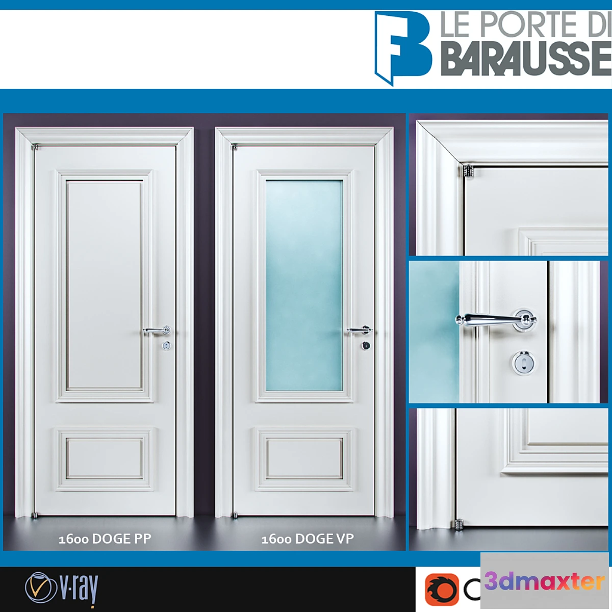1394410 - Barausse doors 3D Max