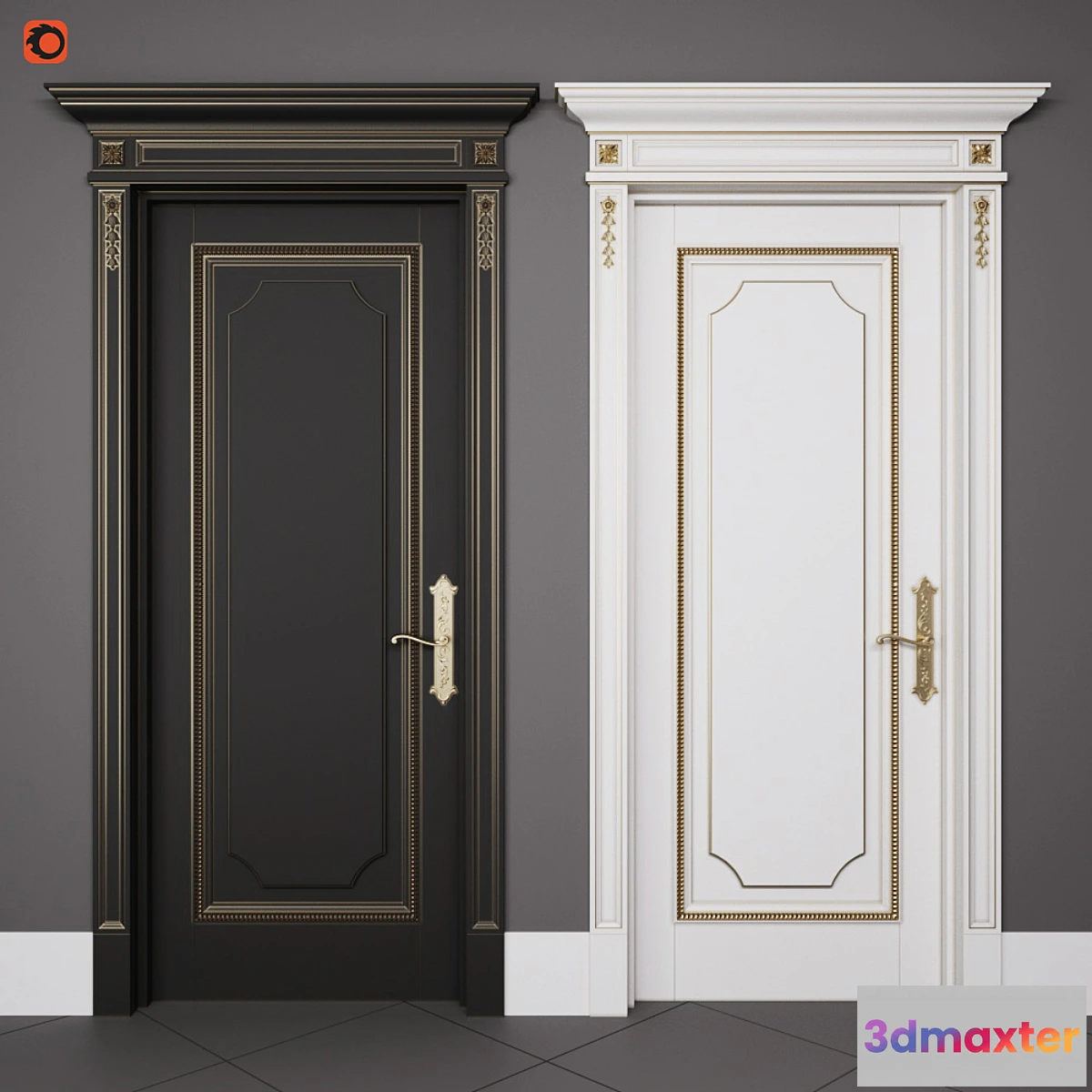 1395646 - Interroom door 3D Max