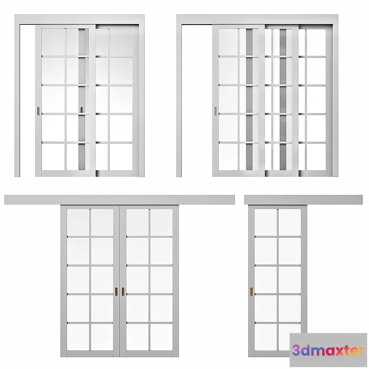 1397308 - Volhovec NEO sliding doors 3D Max