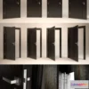 1397372 - Four Modern Doors 3D Max