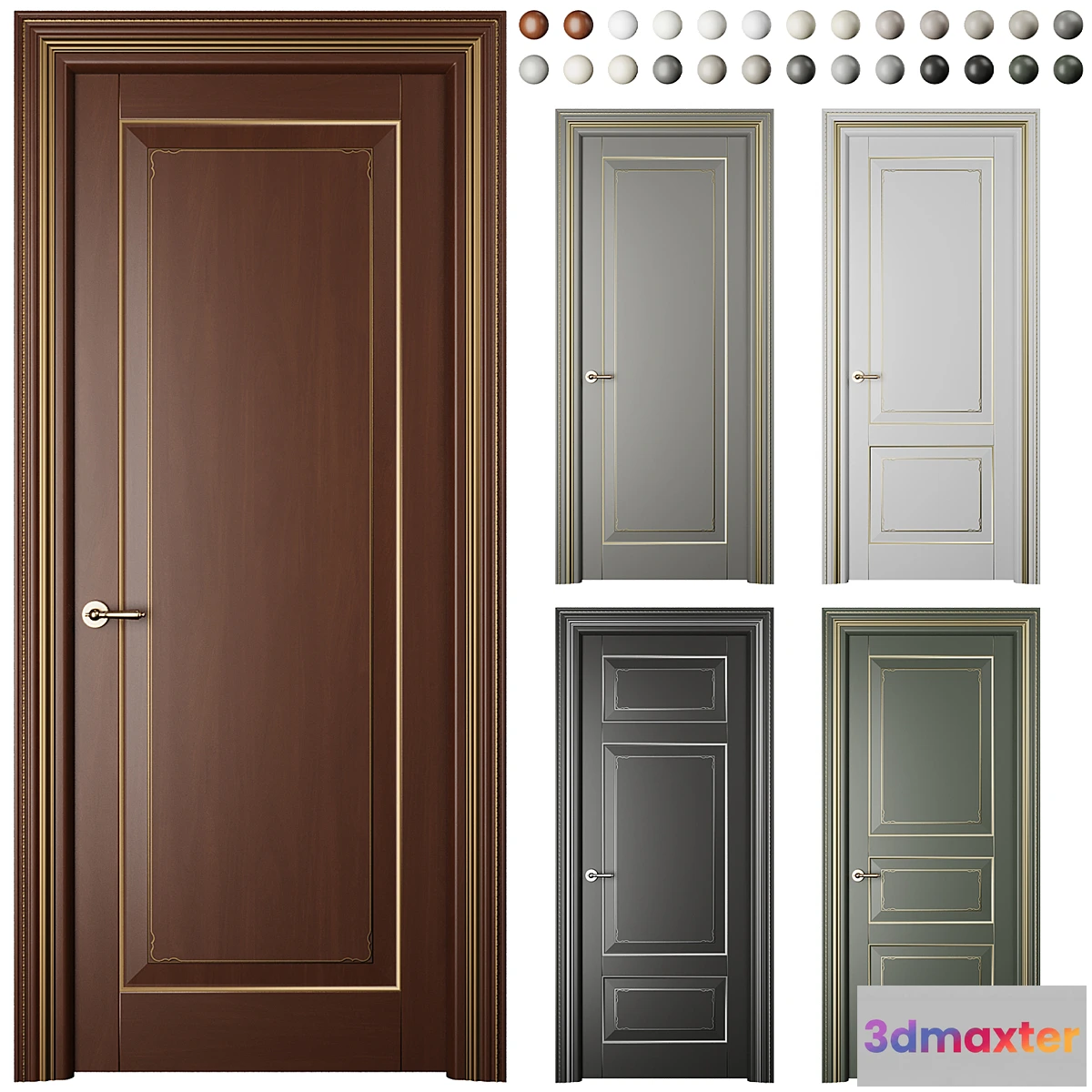 1397790 - Interior door Royal 3D Max