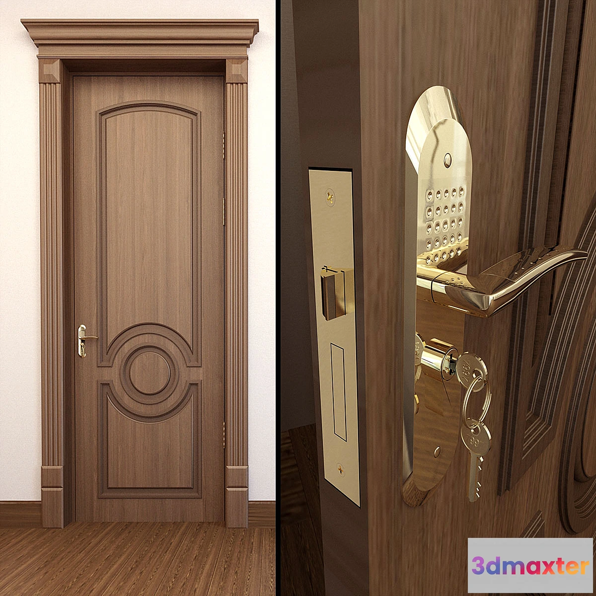 1399804 - MDF doors №1 3D Max