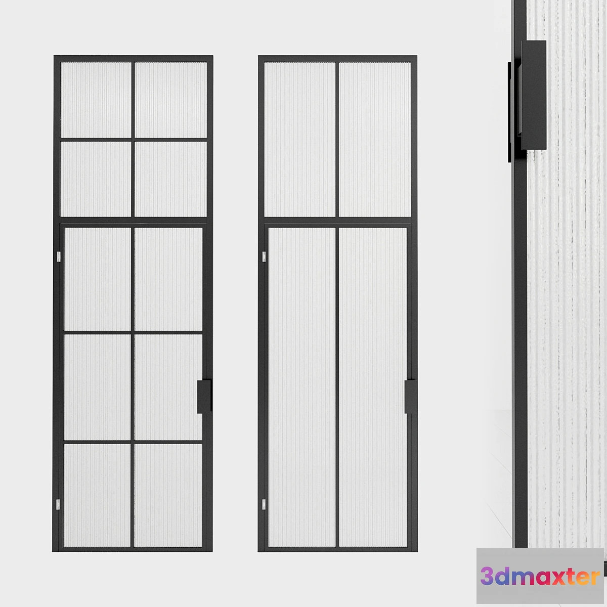 1400188 - Glass partition. Door. 94 3D Max