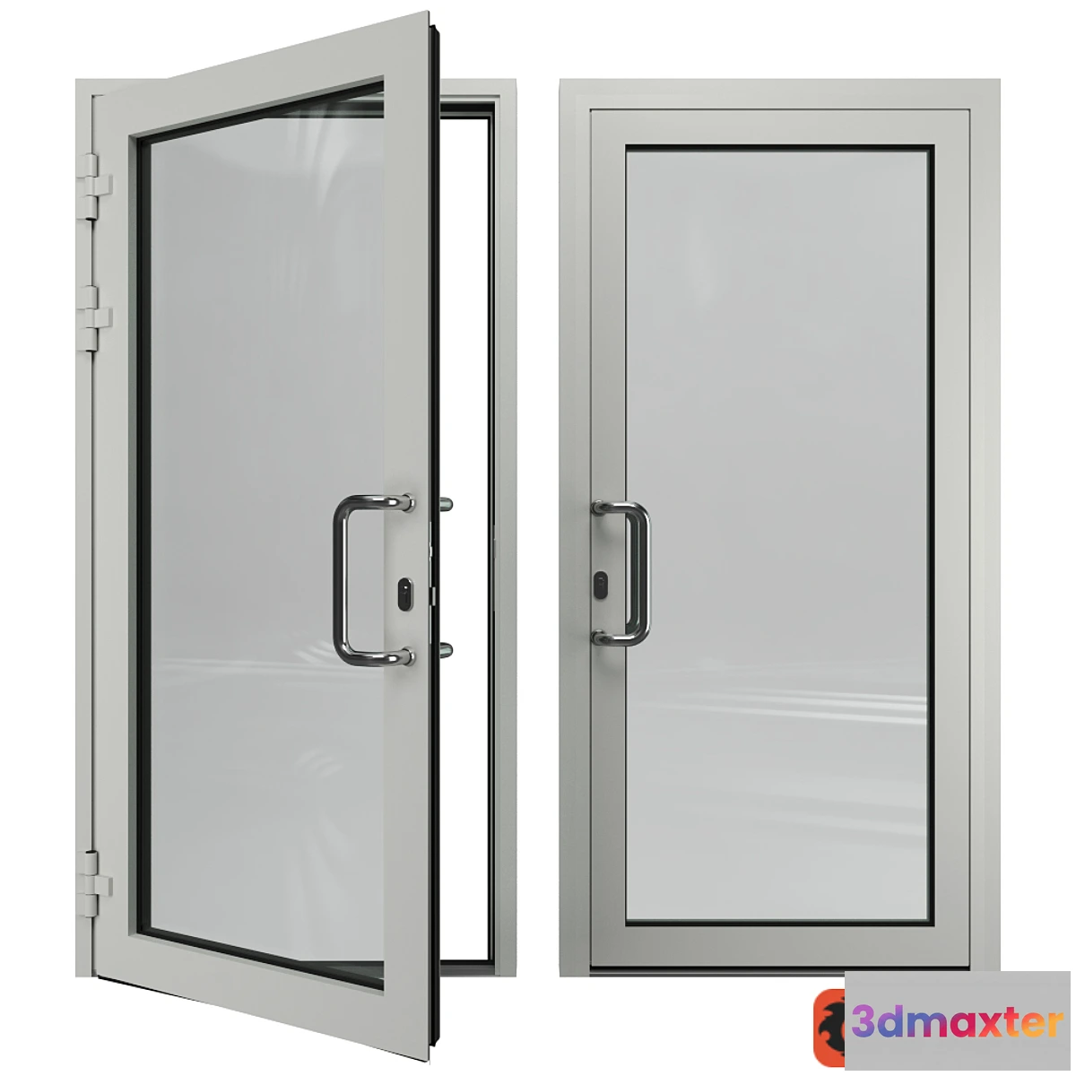 1401314 - Door aluminum (Alumil) 3D Max