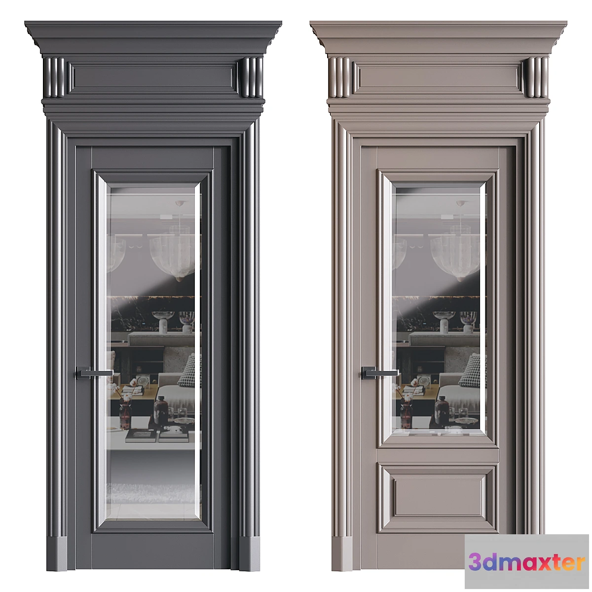 1401456 - Modern entrance door 31 3D Max