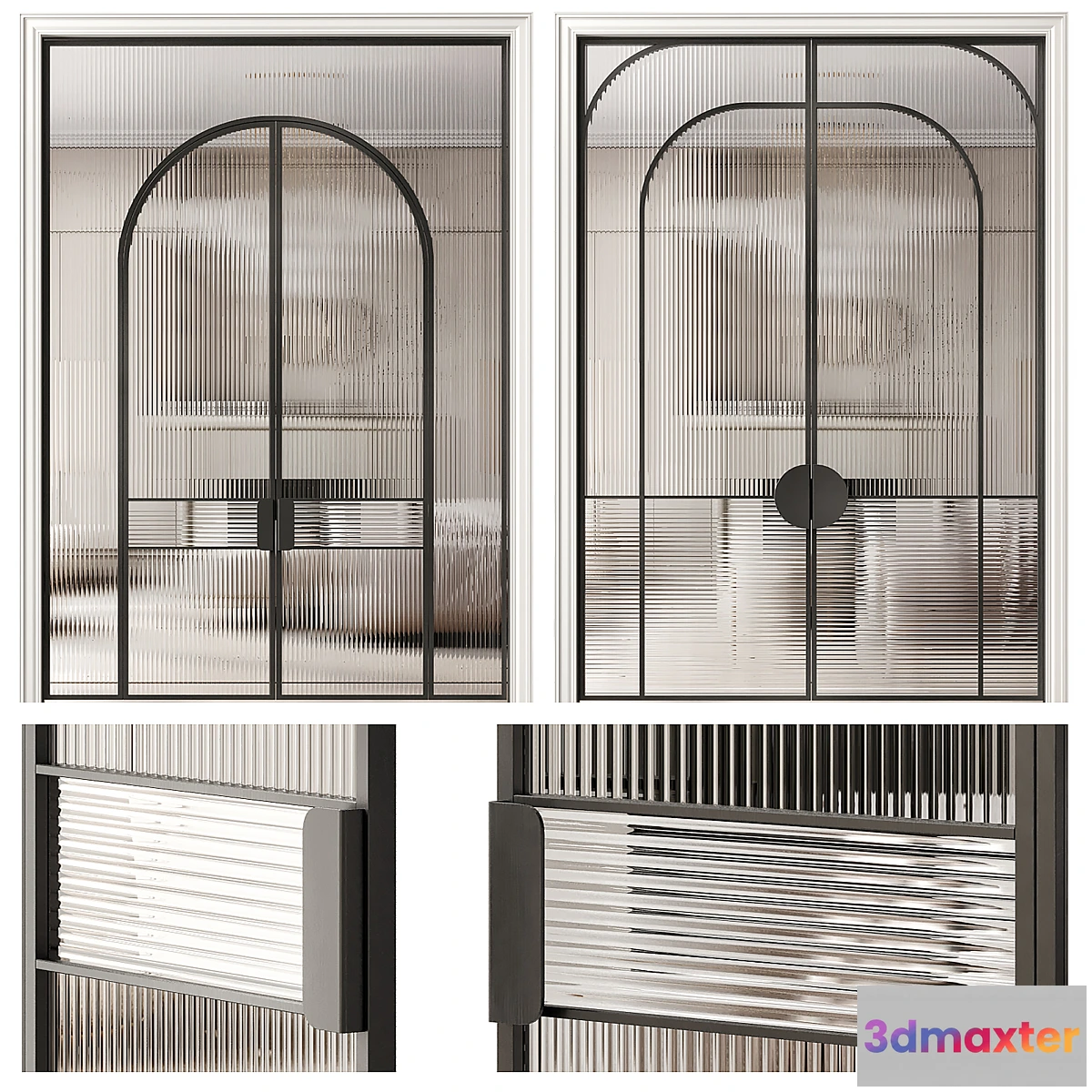 1401780 - Art deco doors 1 3D Max