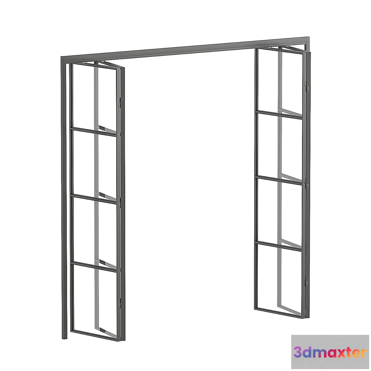 1404380 - Glass partition 3D Max