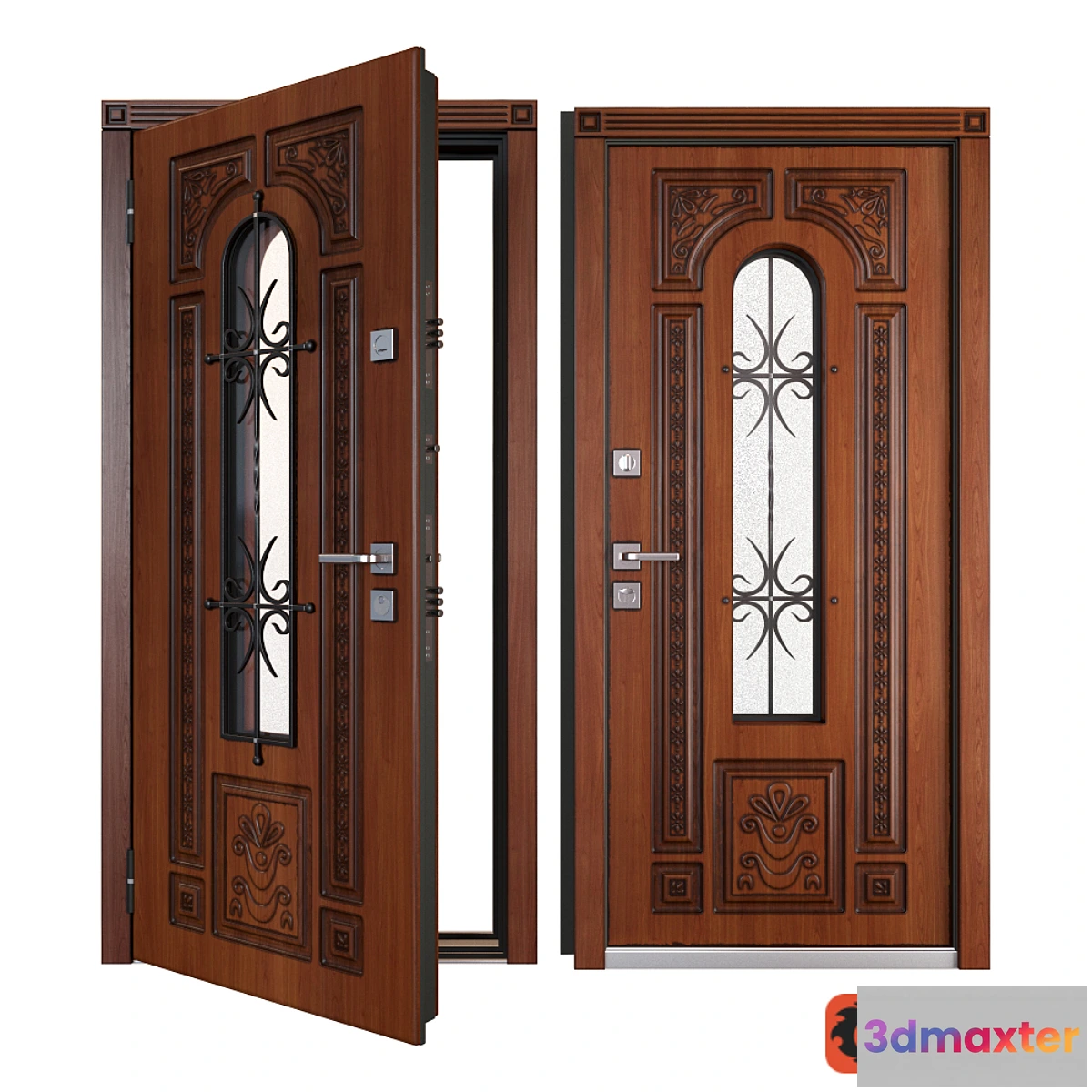 1405358 - Entrance metal door Lacio 3D Max