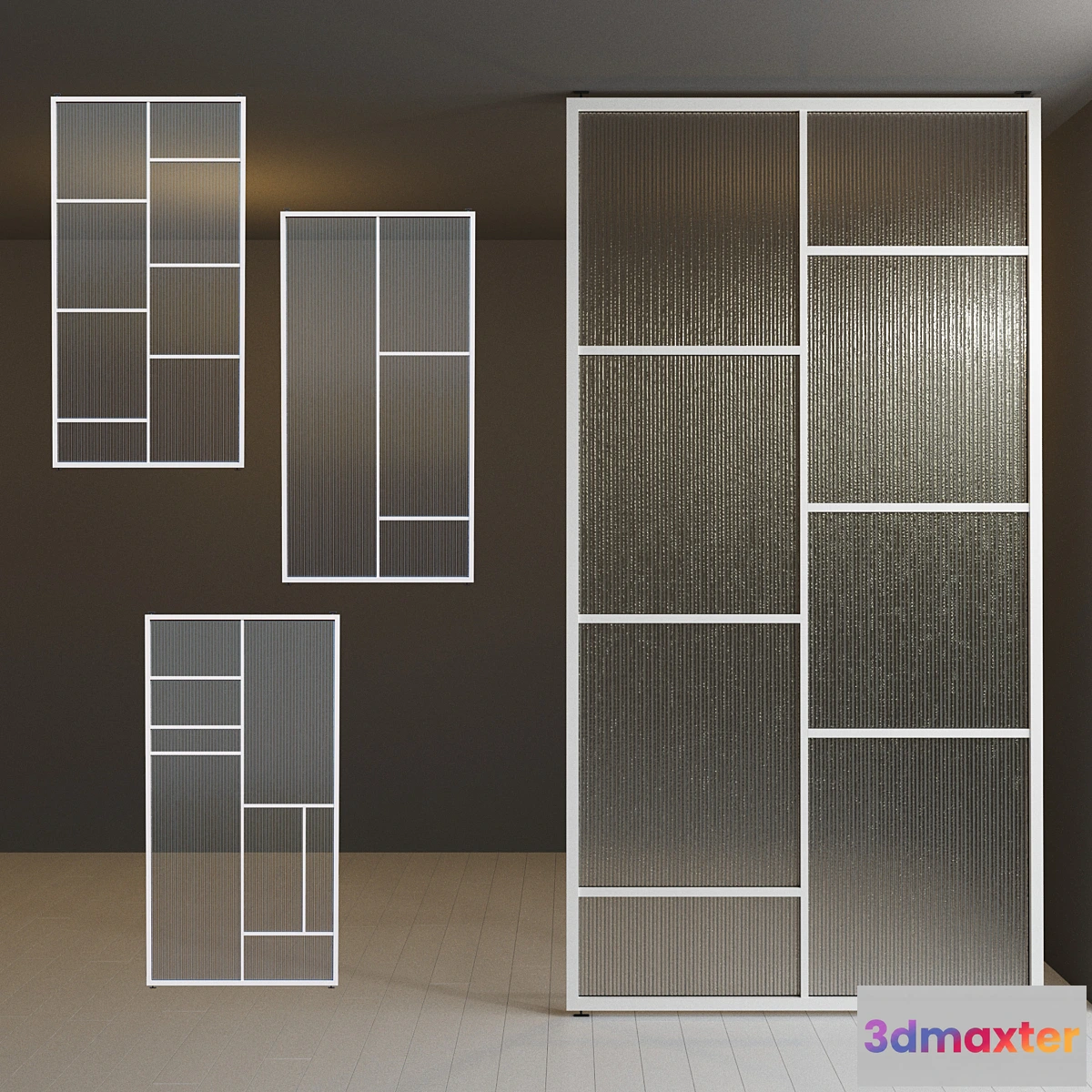 1405990 - Glass partition door 31 3D Max