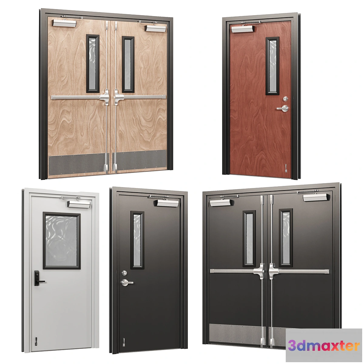 1406220 - Industrial Doors 2 3D Max