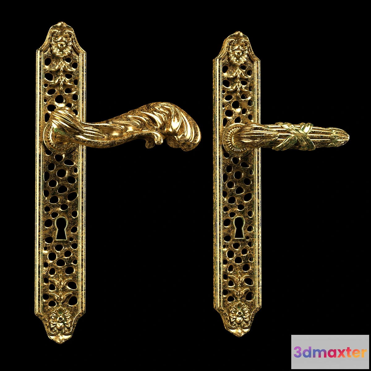 1410350 - PROVASI Door Handle 3D Max