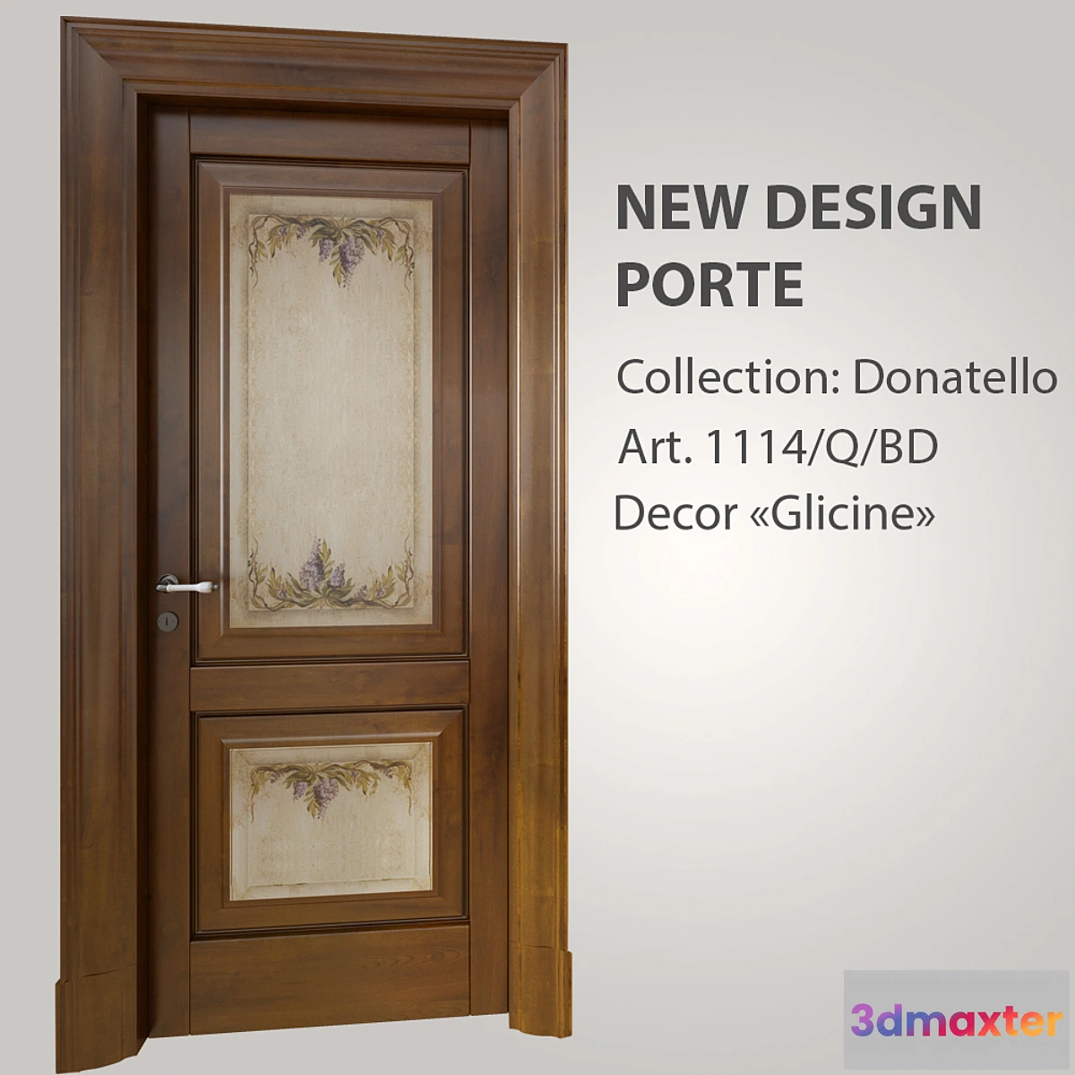 1411182 - New Design Porte Donatello 3D Max