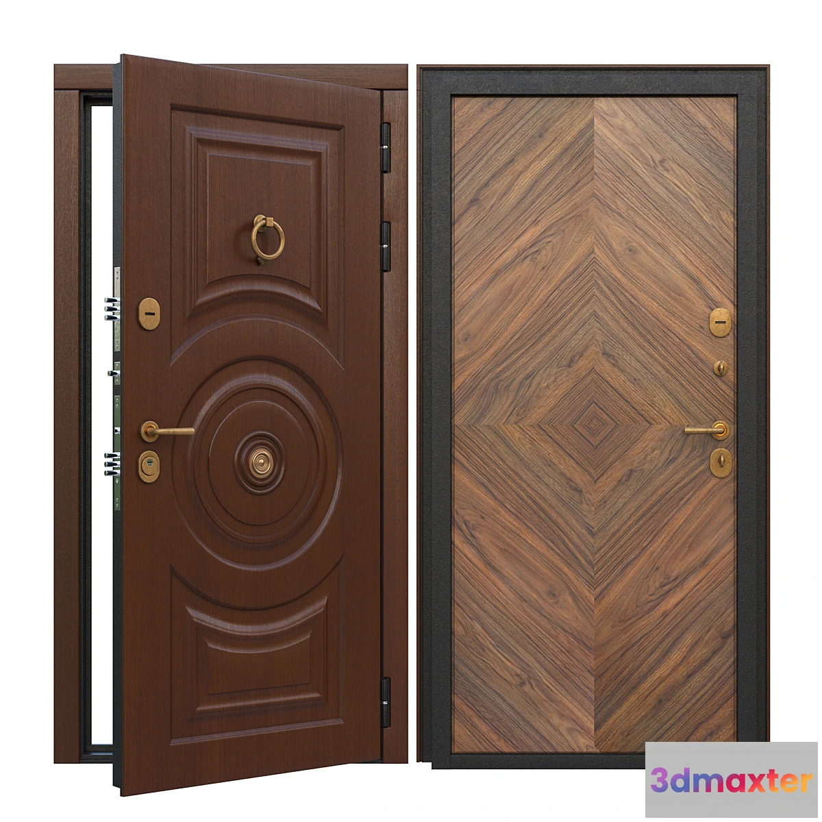 1411540 - Entrance door I-DOORS №2 3D Max