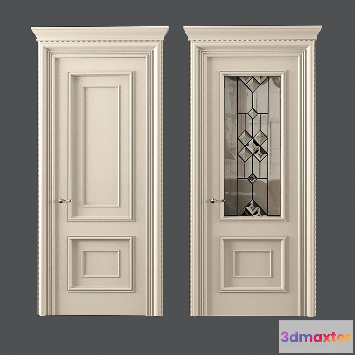 1412988 - CLASSIK DOORS 3D Max