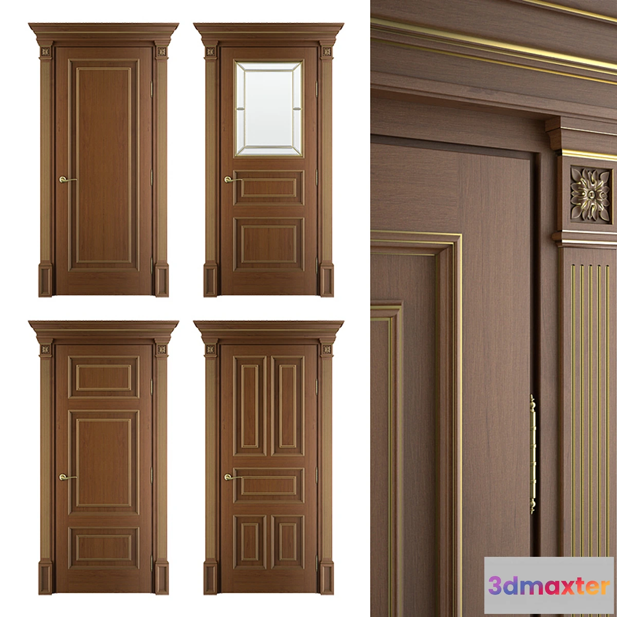 1413504 - Massivstyle Interier Elit Door 03 3D Max