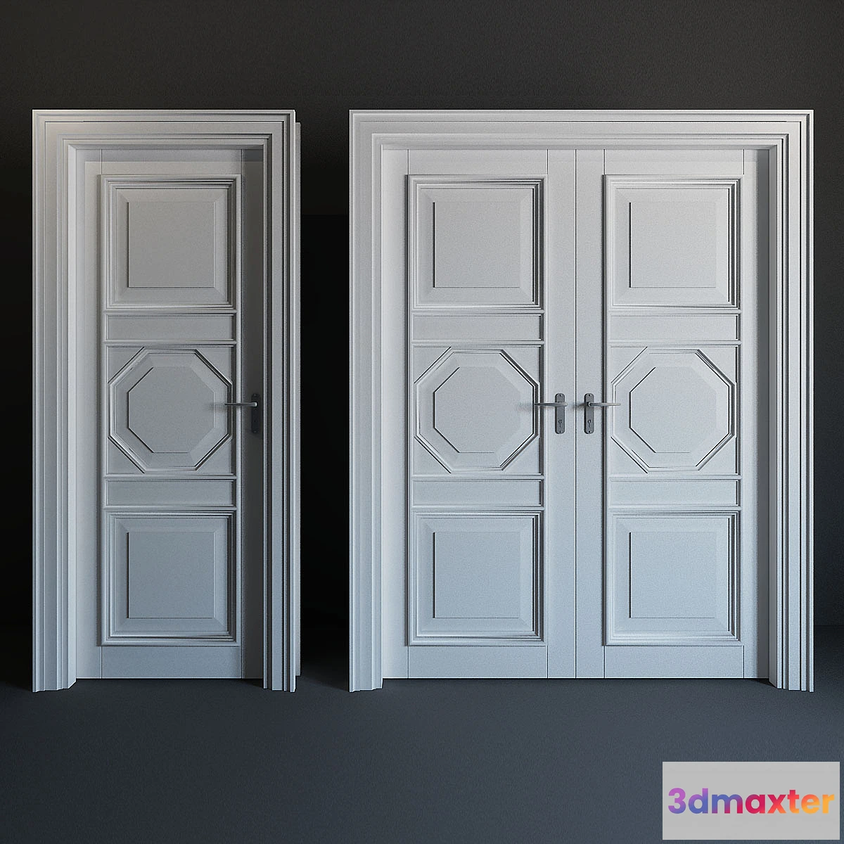 1416392 - Door classical  classical door 3D Max