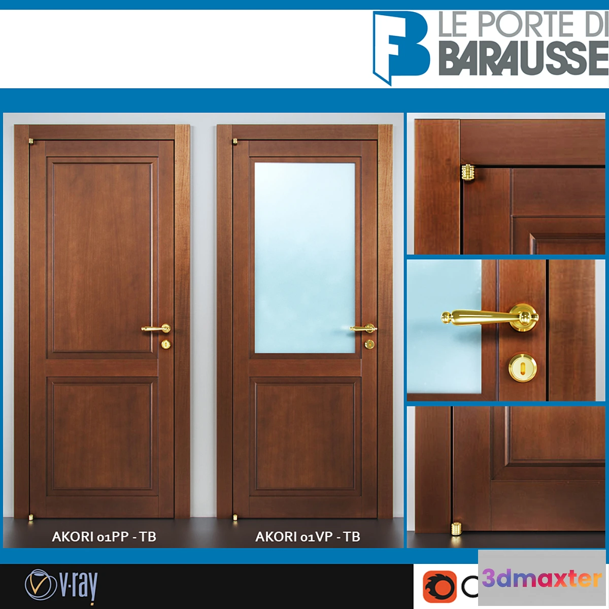 1417540 - Barausse doors 3D Max