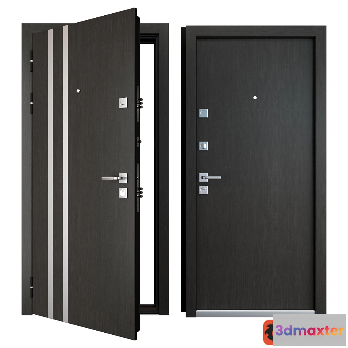 1419480 - Entrance metal door Parallel (Zimen) 3D Max