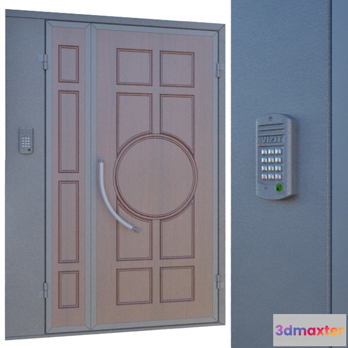 1419834 - Door with intercom 3D Max