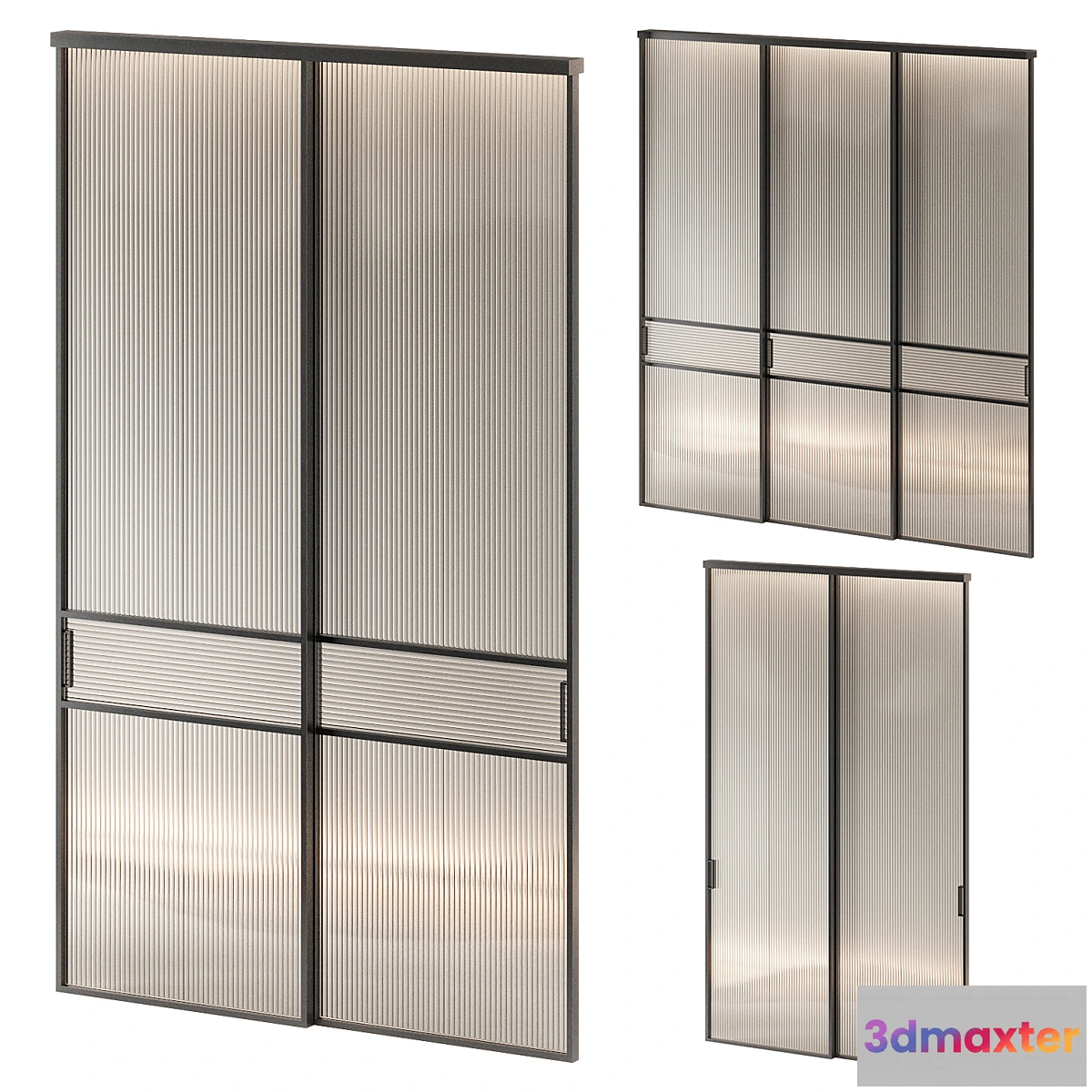 1430584 - Slide glass door 3D Max